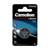 Батарейка литьевая CR2430-BР1 (CR2430-BP-1 3V) цена за 1шт Camelion
